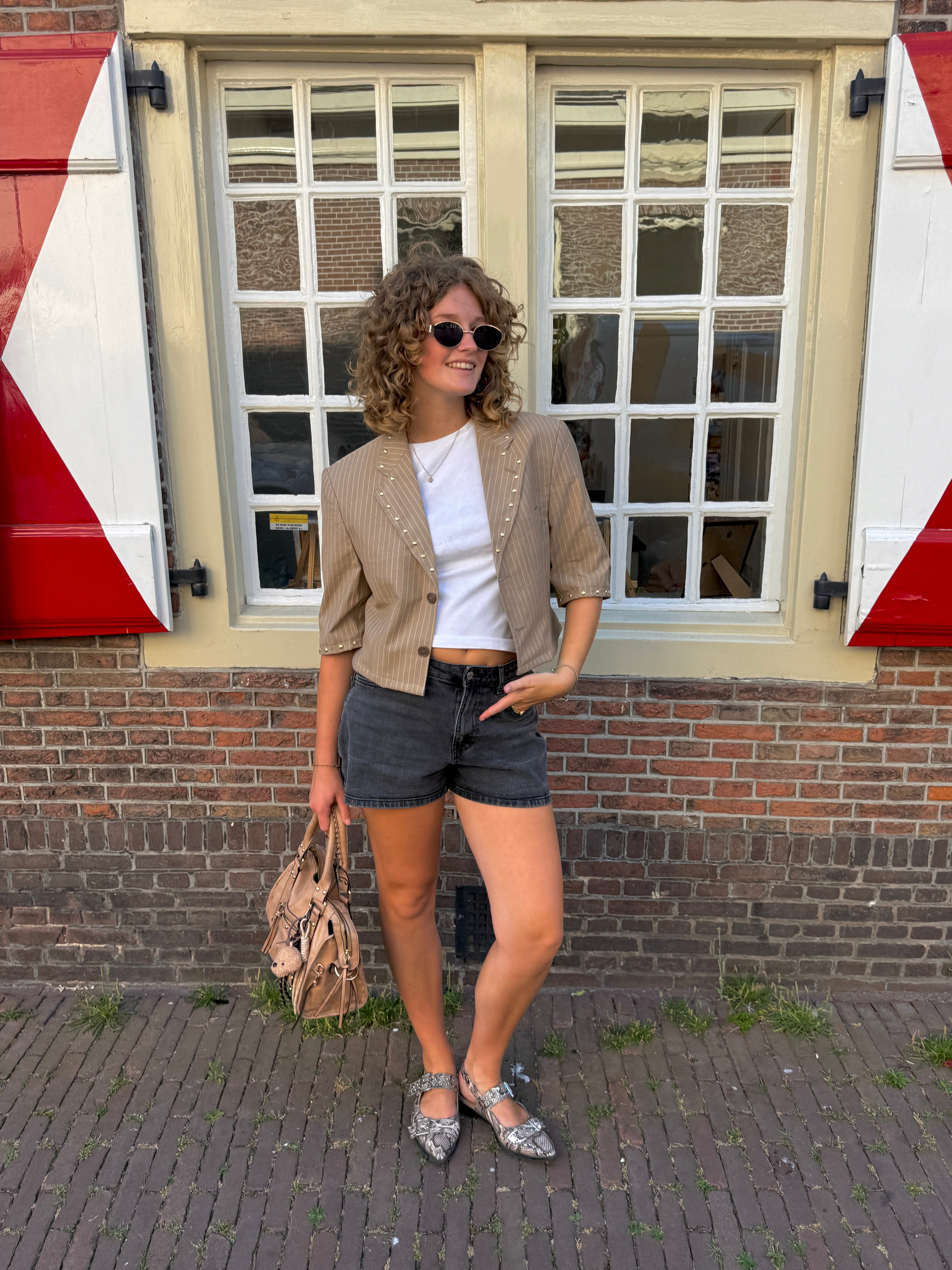 Studded blazer
