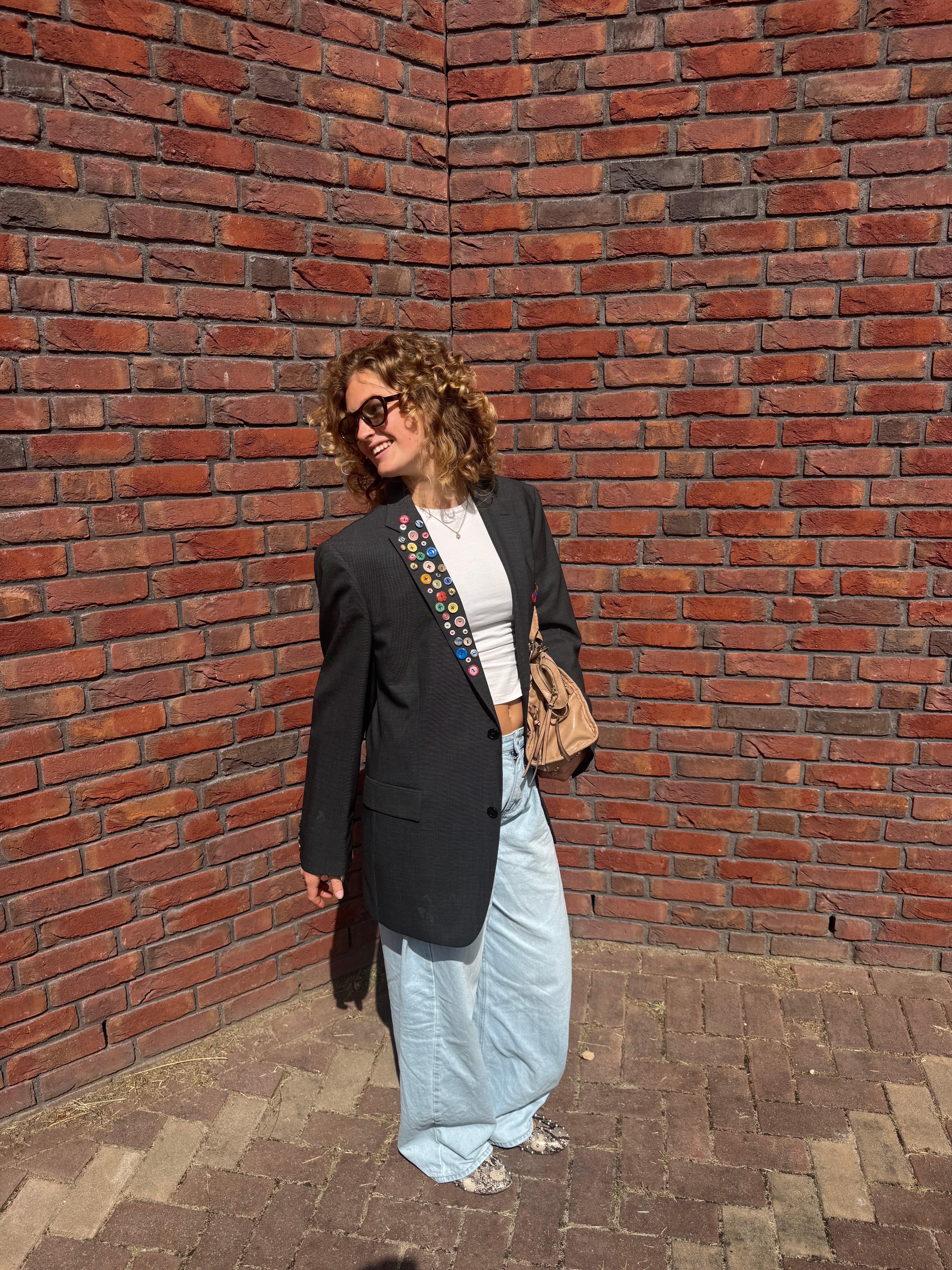 Button blazer