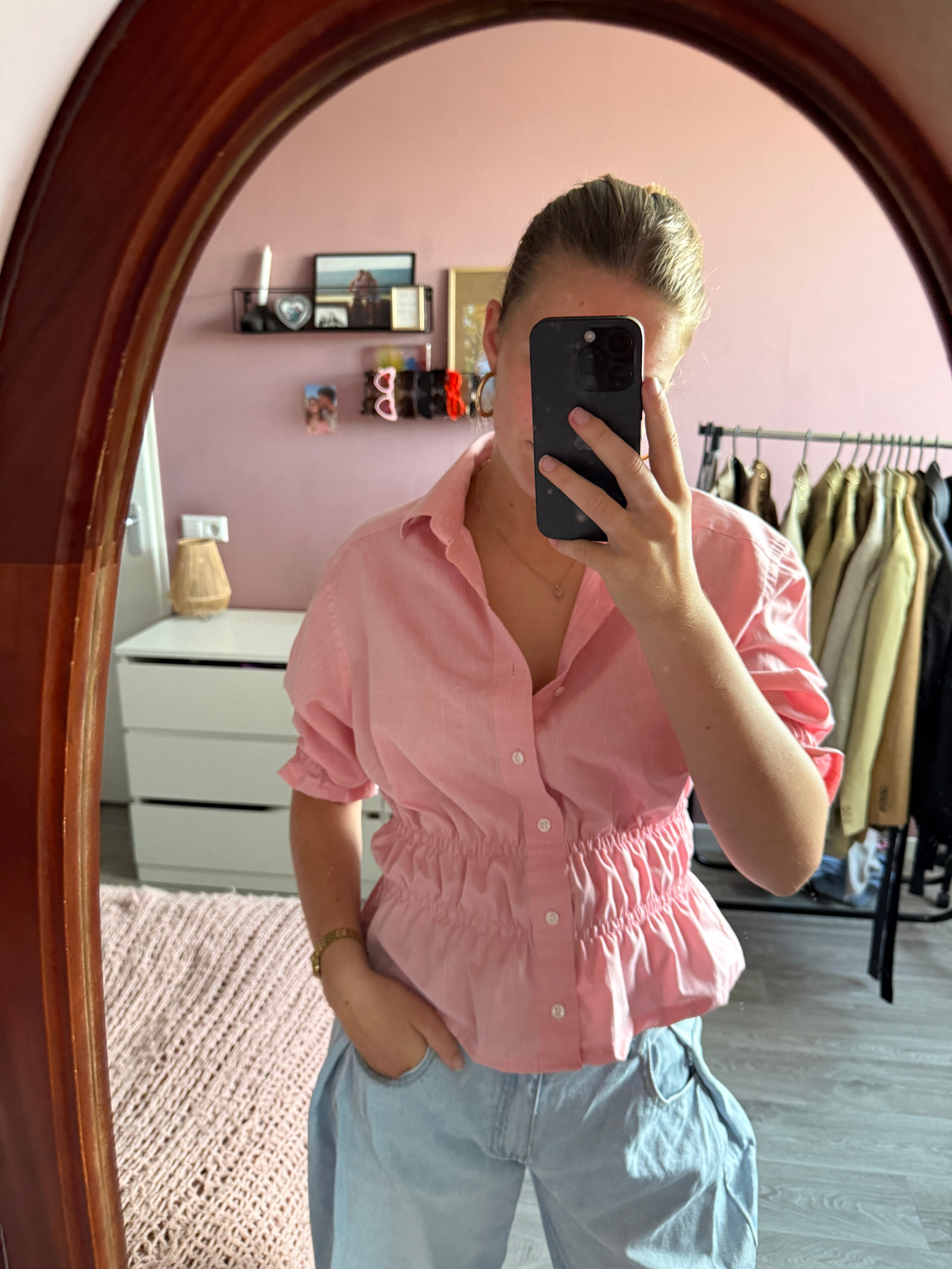 Getailleerde blouse