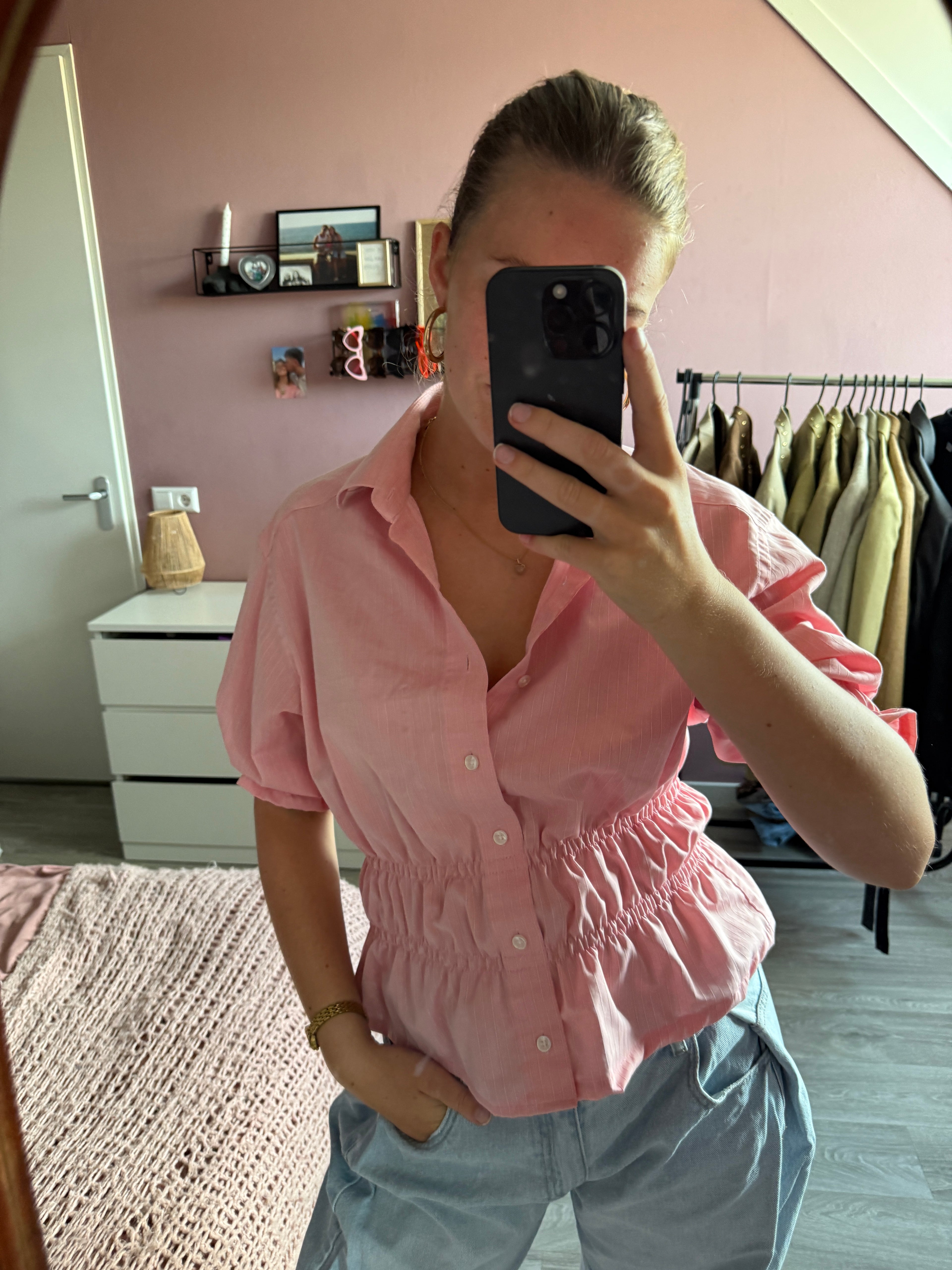 Getailleerde blouse