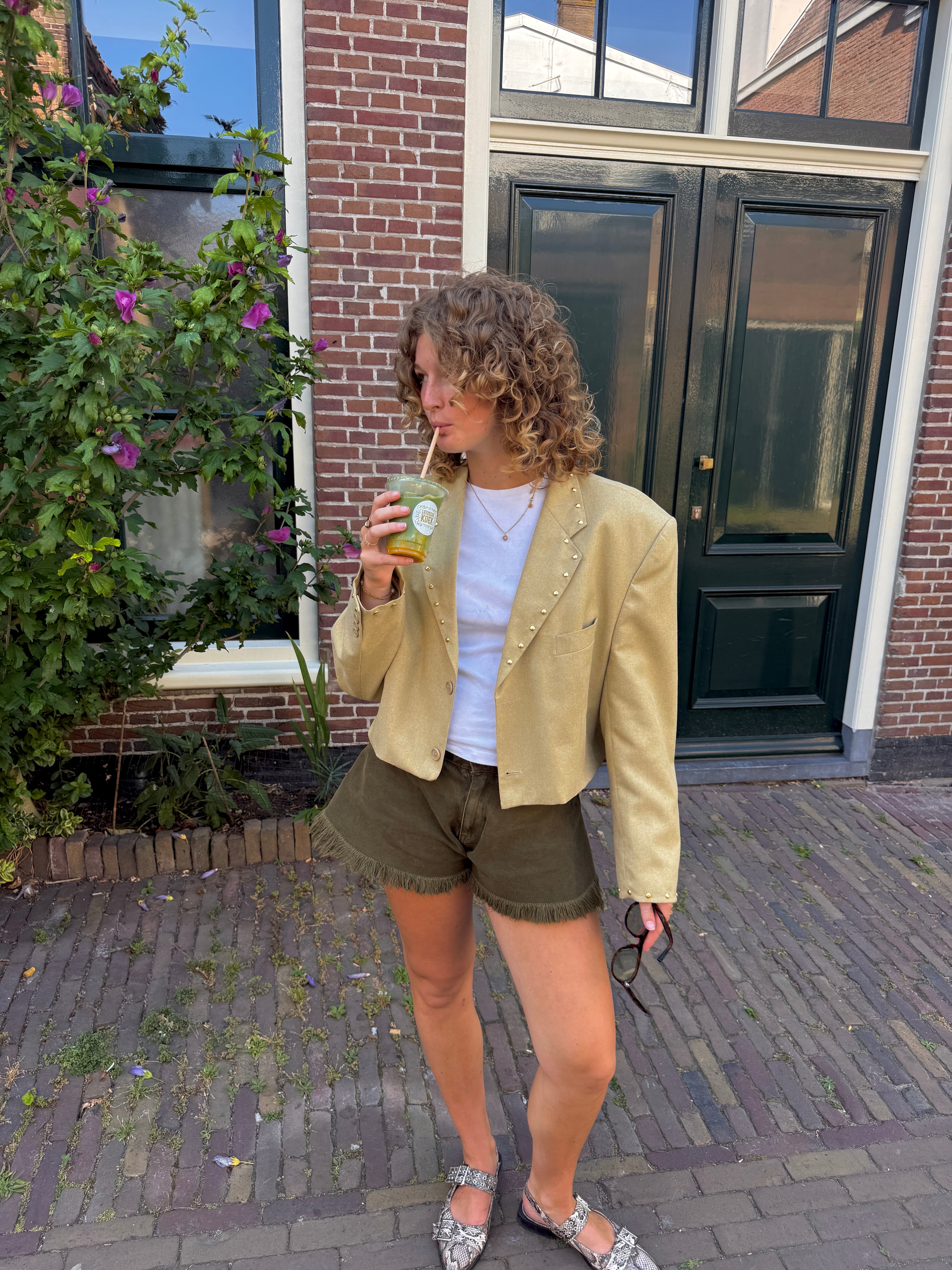 Studded blazer