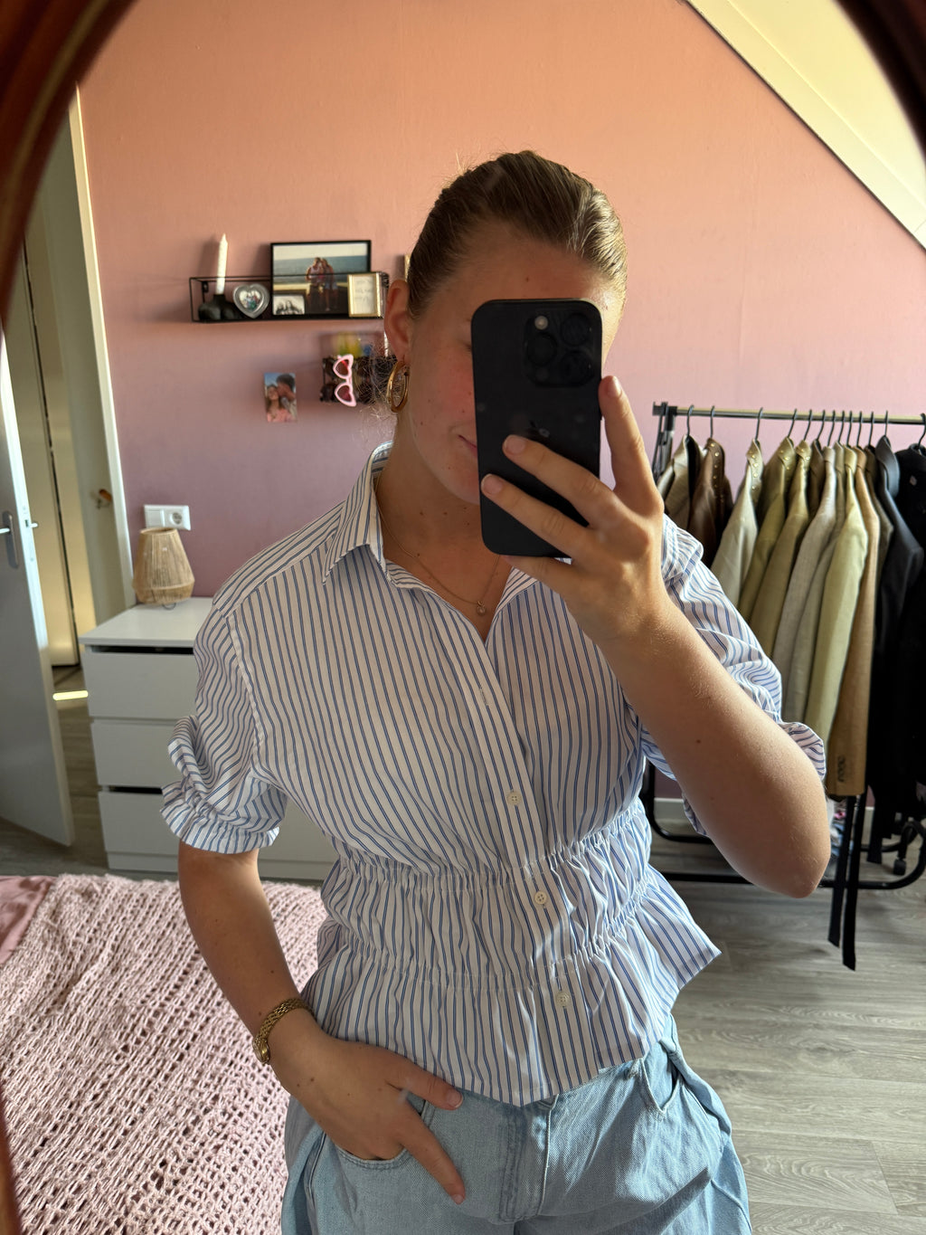 Getailleerde blouse
