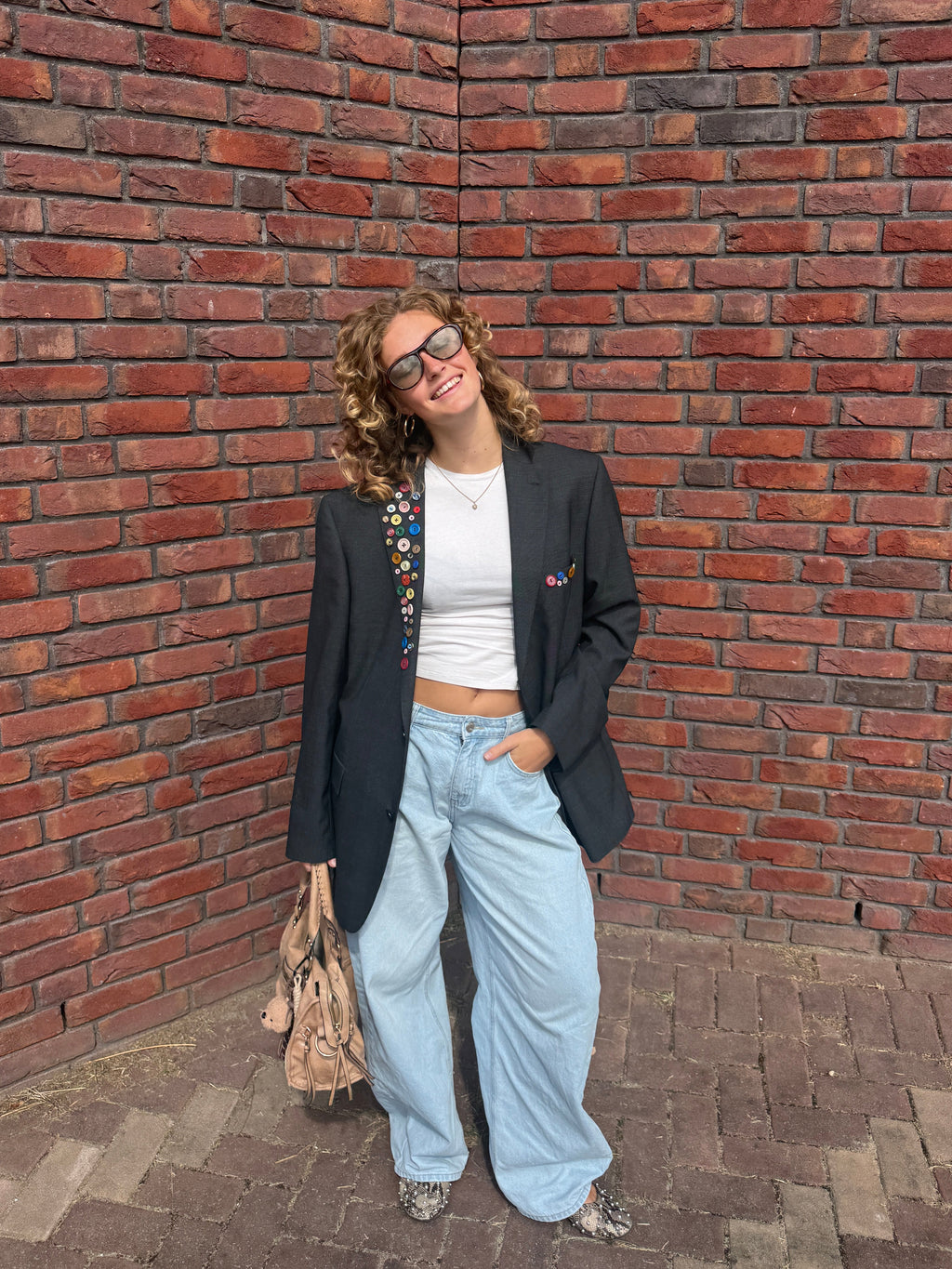 Button blazer