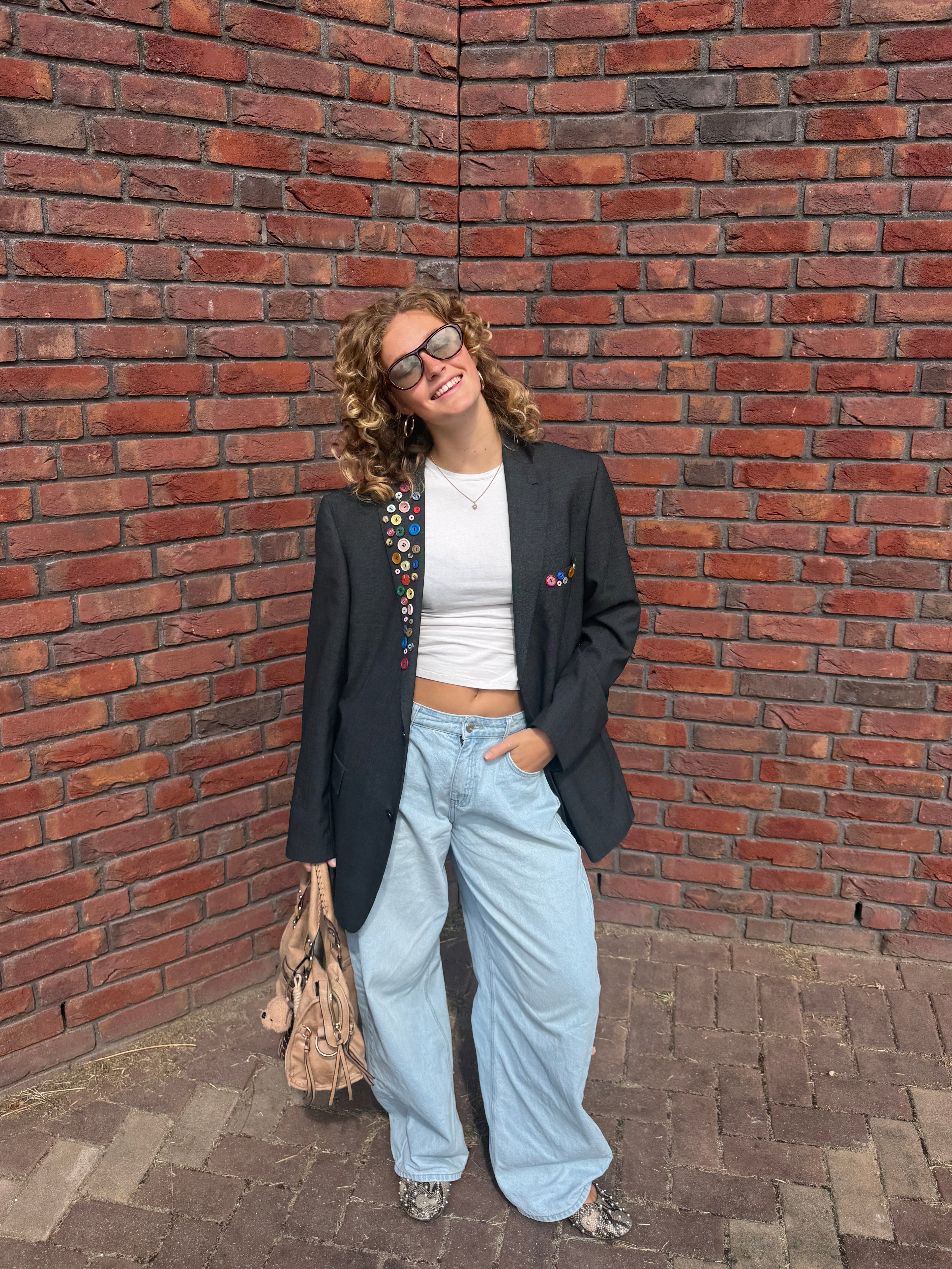Button blazer