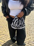 Zebra tas mes franjes