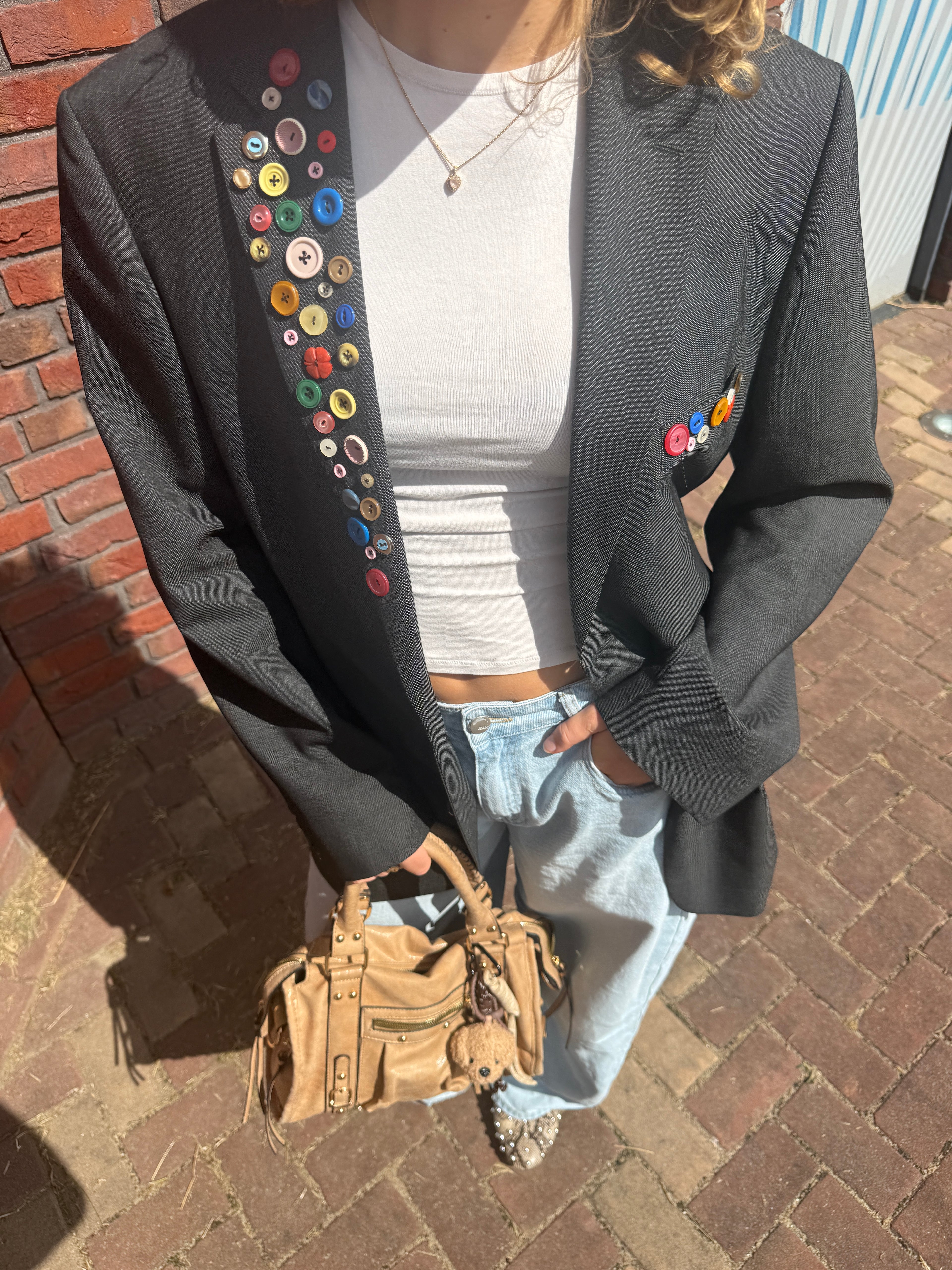 Button blazer
