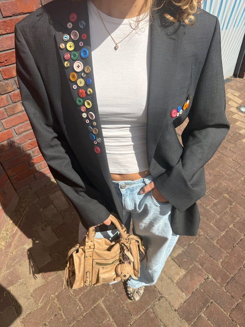 Button blazer