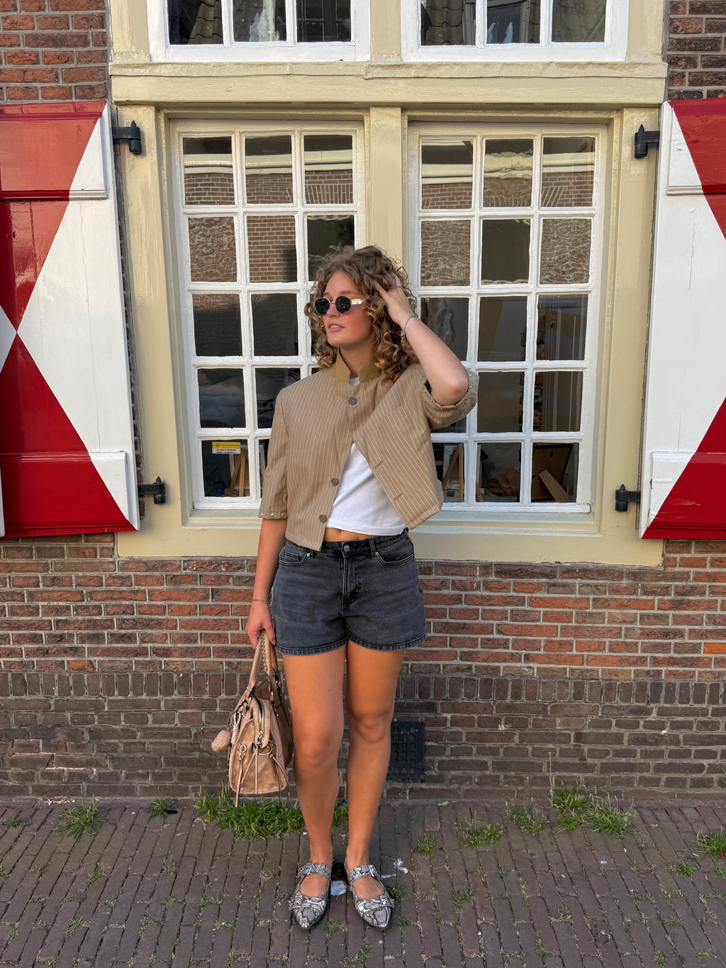 Studded blazer